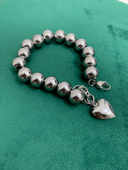 Bracciale con ciondolo cuore