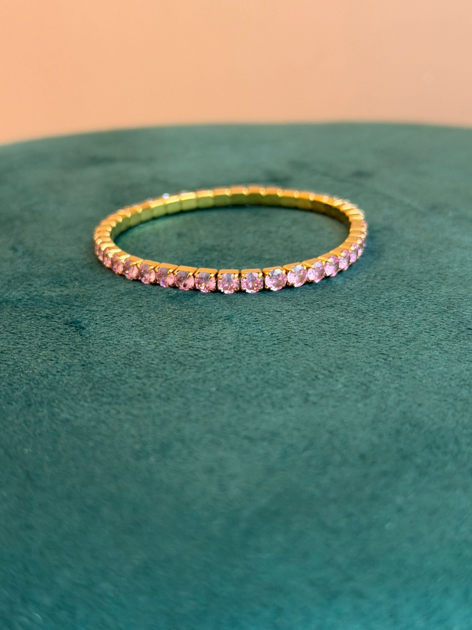 Bracciale tennis elastico