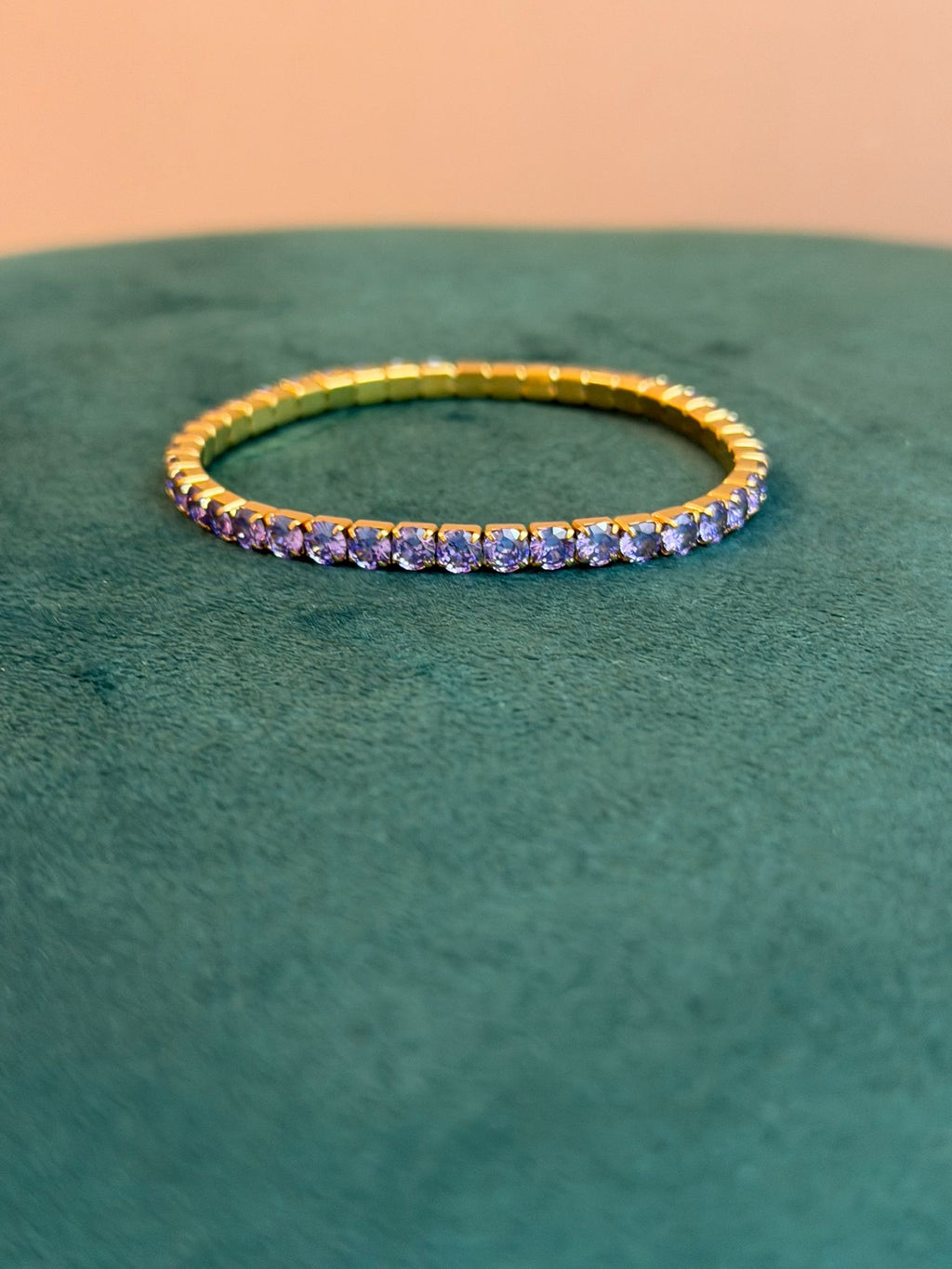 Bracciale tennis elastico