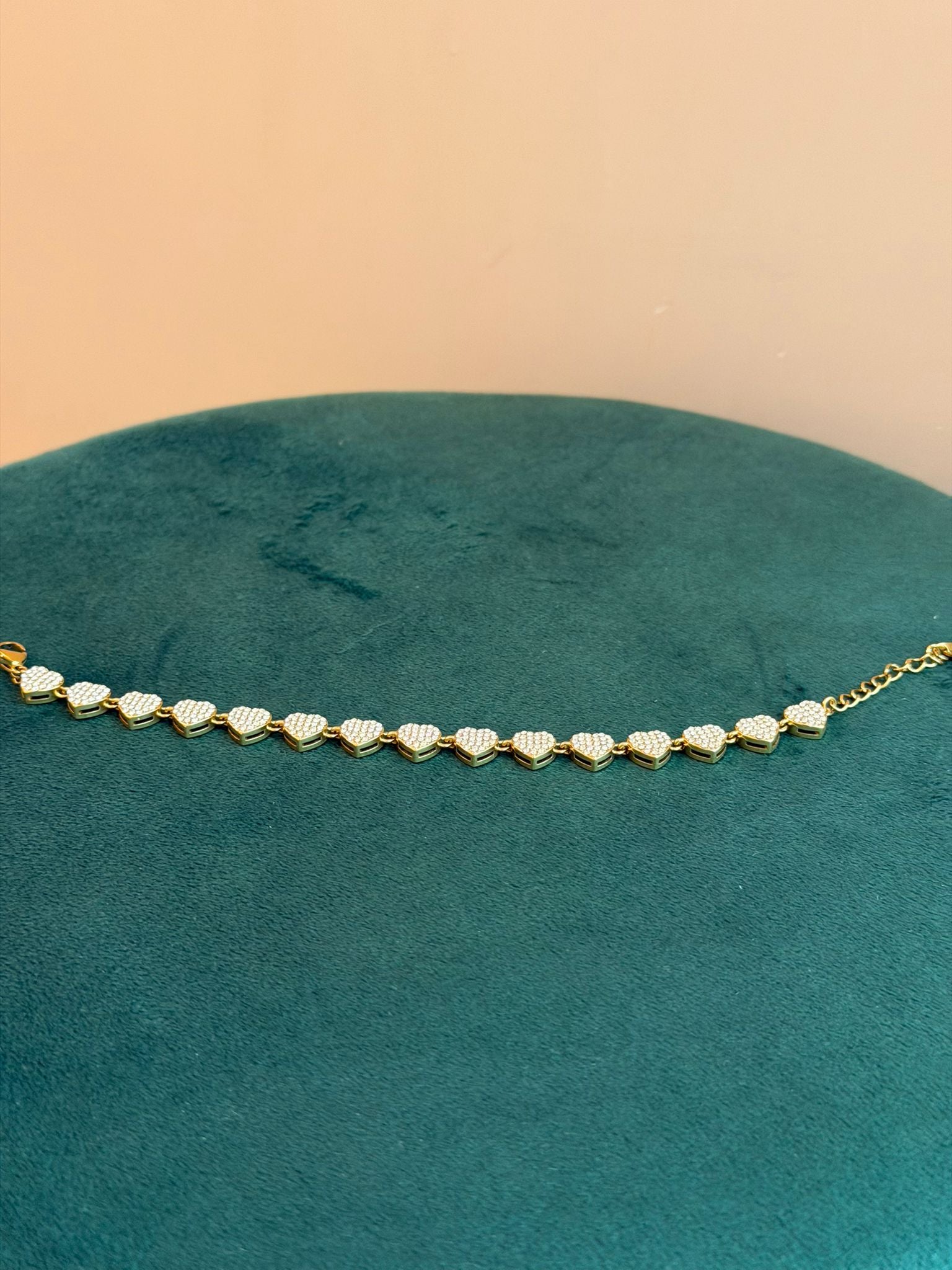 Bracciale Cuoricini Diamond