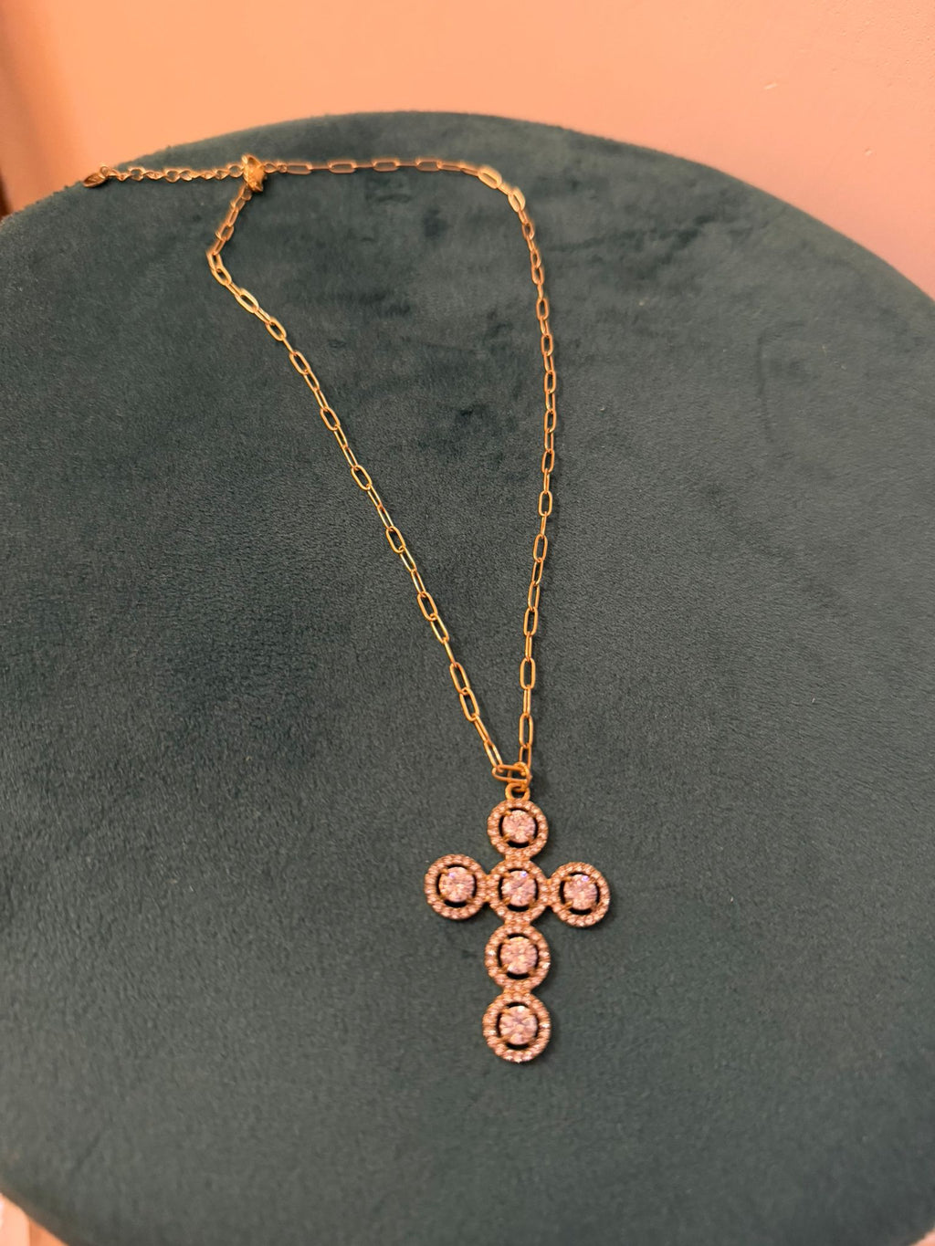 Collana CROCE DIAMOND