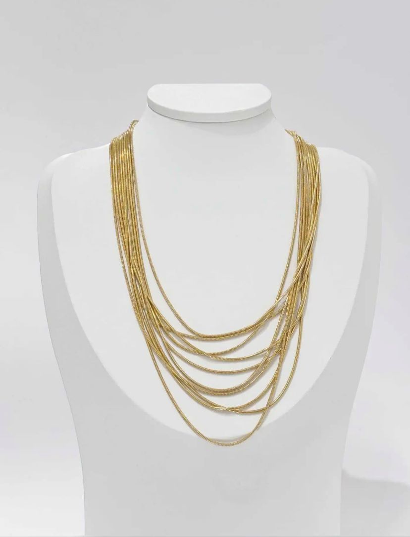Collana Multifili GOLD