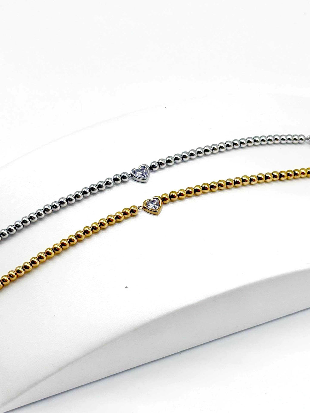 Bracciale cuore diamond