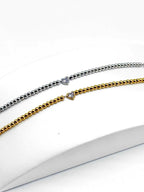 Bracciale cuore diamond